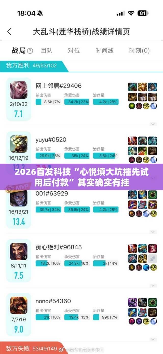 2026首发科技“心悦填大坑挂先试用后付款”其实确实有挂