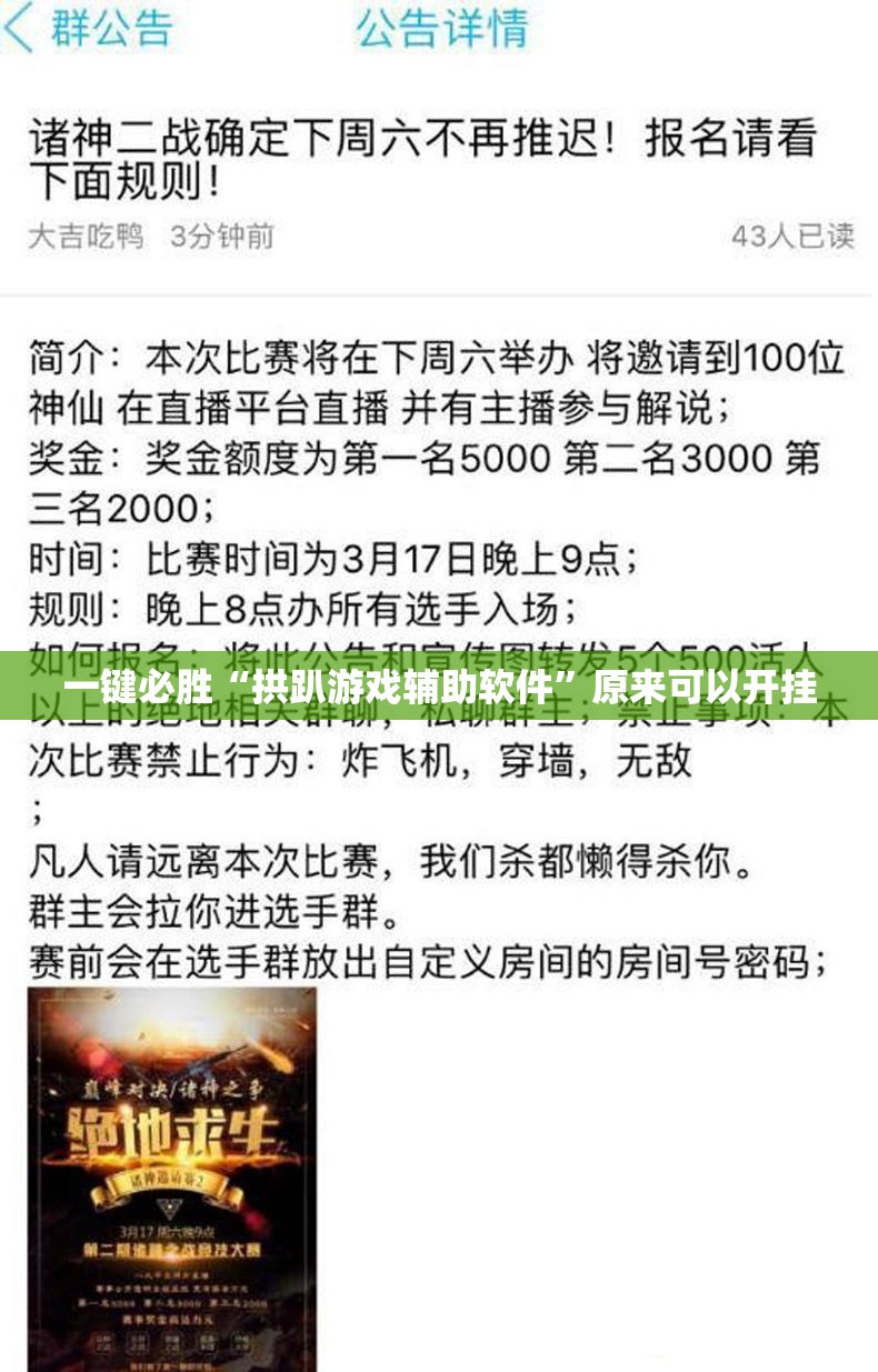 一键必胜“拱趴游戏辅助软件”原来可以开挂