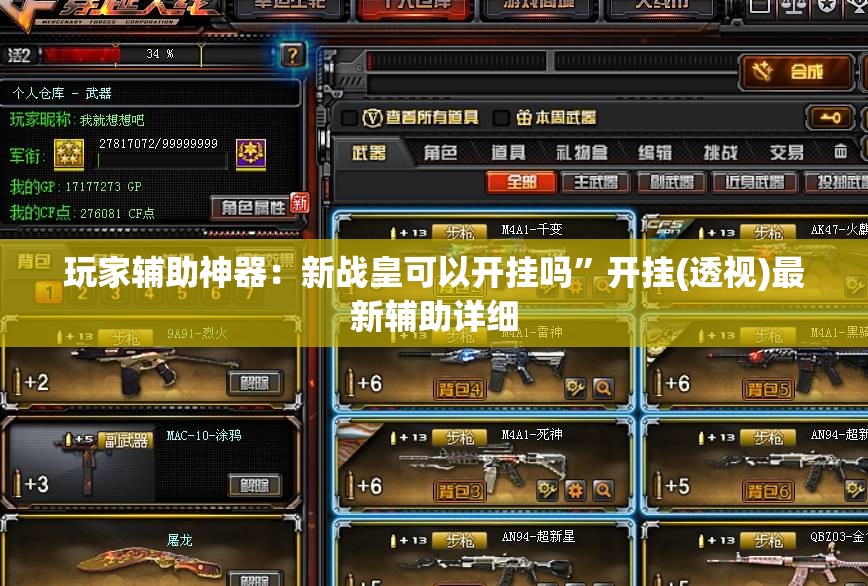 玩家辅助神器：新战皇可以开挂吗”开挂(透视)最新辅助详细