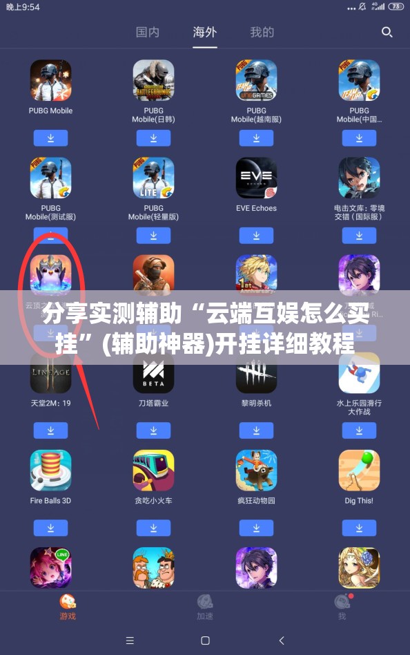 分享实测辅助“云端互娱怎么买挂”(辅助神器)开挂详细教程