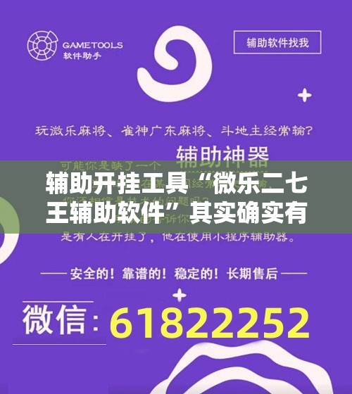 辅助开挂工具“微乐二七王辅助软件”其实确实有挂