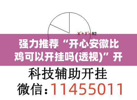 强力推荐“开心安徽比鸡可以开挂吗(透视)”开挂辅助脚本+详细开挂安装教程