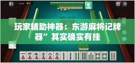 玩家辅助神器：东游麻将记牌器”其实确实有挂