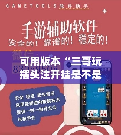可用版本“三哥玩摆头注开挂是不是真的(透视)	”开挂辅助脚本+详细开挂安装教程
